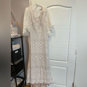 Lovely Sandy Wedding Dress